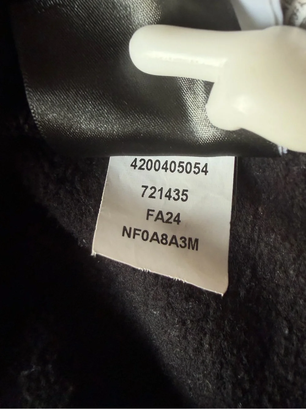 The North Face - Heavyweight Black Pullover Hoodie with Chest Logo